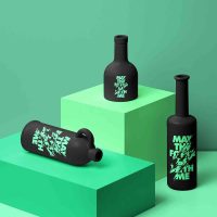 Ceramic Bottles Mockup